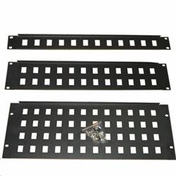 Eurocase panel na kabely RGA-28-1U 19" - 12 port