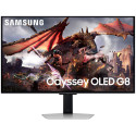 Samsung Odyssey G8 LS32DG802SUXDU OLED 32" 3840 x 2160 0,03ms 250nitů 1 000 000:1 240Hz  Repro Pivot   Stříbrná