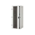 Triton 19\'\' stojanový rozvaděč RMA 22U 600x600mm, 19\'\' stojanový rozvaděč 22U 600x600mm prosklené dveře, IP20 nosnost 800kg světle š