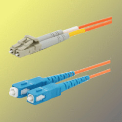 Optický patchkabel duplex LC-SC 50 125 µm MM,2m, OM2