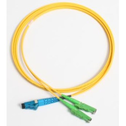 Patchcord FO duplex E2000 APC-LC 9 125um SM 10m, OS2