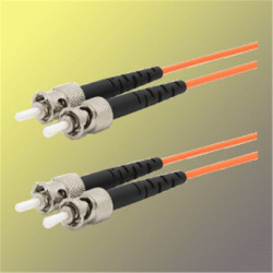 Optický patchkabel duplex ST-ST 62,5 125um MM 0,5m, OM1