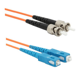 Optický patchkabel duplex ST-SC, 62,5 125 um MM,7m, OM1