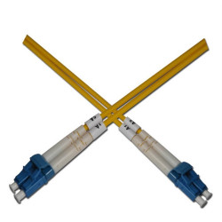 Optický patchkabel duplexní, LC-LC 9 125um SM, 90m, OS2, G657A