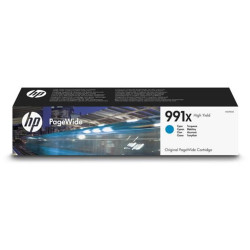 HP 991X High Yield Cyan Original PageWide Cartridge (M0J90AE)