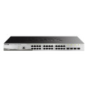 D-Link DGS-1210-28 ME 24-Port 10 100 1000BASE-T + 4-Port 1 Gbps SFP Metro Ethernet Managed Switch