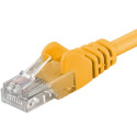Premiumcord Patch kabel CAT6a S-FTP, RJ45-RJ45, AWG 26 7 2m žlutá