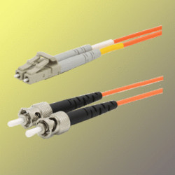 Optický patchkabel duplex LC-ST 62,5 125 µm MM,1m, OM1
