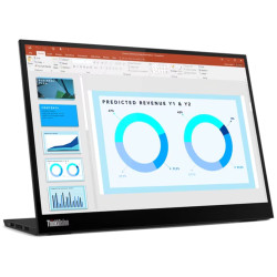 Lenovo ThinkVision M14d LCD IPS 14" 2240 x 1400 6ms 300 nitů 1500:1 60Hz USB-C Černá