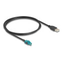 Cable HSD Z female to USB 2.0 Type-A mal, Cable HSD Z female to USB 2.0 Type-A mal