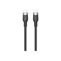 HyperJuice - USB kabel - 24 pin USB-C (M) do 24 pin USB-C (M) - USB 2.0 - 1 m - napájení USB (240 W), technologie Extended Power Range (EPR) - černá
