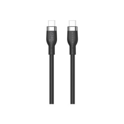 HyperJuice - USB kabel - 24 pin USB-C (M) do 24 pin USB-C (M) - USB 2.0 - 1 m - napájení USB (240 W), technologie Extended Power Range (EPR) - černá