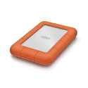 LACIE RUGGED 2TB USB-C USB3.0 Drop crush and rain-resistant for all terrain use orange