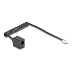 Telephone Cable Coiled Cable RJ11 plug, Telephone Cable Coiled Cable RJ11 plug