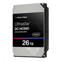Western Digital Ultrastar DC HC590 3.5in 26.1MM 26000GB 512MB 7200RPM SATA ULTRA 512E SE NP3