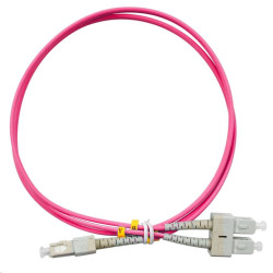 Duplexní patch kabel MM 50 125, OM4, SC-SC, LS0H, 2m
