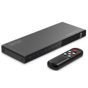 DIGITUS 5x1 HDMI Switch, 4K 60Hz HDCP 2.2