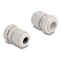 Cable Gland M16 10 pieces grey, Cable Gland M16 10 pieces grey
