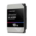 Western Digital Ultrastar DC HC555 3.5in 26.1MM 18000GB 512MB 7200RPM SAS ULTRA 512E SE P3 