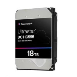 Western Digital Ultrastar DC HC555 3.5in 26.1MM 18000GB 512MB 7200RPM SAS ULTRA 512E SE P3 