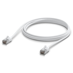 Ubiquiti UniFi Premium Patch Cable Outdoor 2m - Patch kabel, Cat6a, venkovní, bílý, 2m