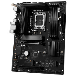 ASRock B860 Pro-A WiFi Intel B860 LGA1851 4x DDR5 3x M.2 HDMI DP USB-C WiFi ATX
