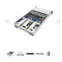 ASUS 2U RS720A-E13-RS8G 2 xSP5 (LGA 6096P) 24xDDR5 8NVMe GPU 1xLan 3,2KW