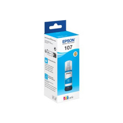 Epson EcoTank 107 - 70 ml - azurová - originální - doplnění inkoustu - pro EcoTank ET-18100
