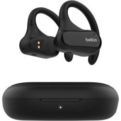 Belkin SOUNDFORM ClearFit - Open-Ear Wireless Earbuds - bezdrátová sluchátka, černá