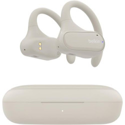Belkin SOUNDFORM ClearFit - Open-Ear Wireless Earbuds - bezdrátová sluchátka, béžová