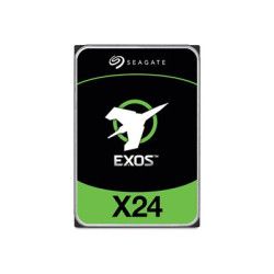 Seagate Exos X24 ST12000NM001H - Pevný disk - Enterprise - šifrovaný - 12 TB - interní - 3.5" - SATA 6Gb s - Self-Encrypting Drive (SED)