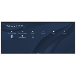 ViewSonic Prezentační Display CDE92UW 92" WUHD 500nits,5000:1,8G RAM 128GB OPSslot HDM IDP USB Audio RS232 Speaker black