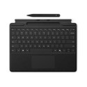Microsoft Surface Pro Keyboard - Klávesnice - s trackpad, akcelerometr, zásobník pro nabíjení a skladování Surface Slim Pen 2 - QWERTY - anglická - cerná - s Slim Pen 2 - pro Microsoft Surface Pro 8, Pro 8 for Business, Pro 9, Pro 9 for Business, Pro 10 for Business, Pro (11th Edition), Pro for Business (11th Edition)