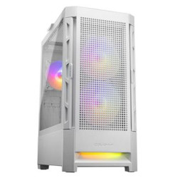 COUGAR PC skříň DUOFACE White Mid Tower Airflow Front Panel TG Left Panel 2 x ARGB 140mm & 1x 120mm Fans