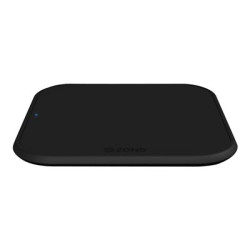 ZENS Single - Slimline - bezdrátová nabíjecí podložka - 10 watt - Apple Fast Charge, FC - černá