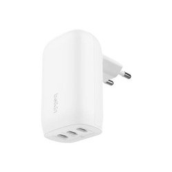 Belkin BOOST CHARGE 67W 3-portová USB-C Power Delivery PPS nástěnná nabíječka, bílá