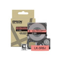 Epson LabelWorks LK-5RBJ - Černá na matné červené - Role (1,8 cm x 8 m) 1 kazeta y závěsný box - pásková kazeta - pro LabelWorks LW-C410, LW-C610