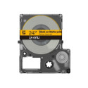Epson LabelWorks LK-6YBJ - Černá na matné žluté - Role (2,4 cm x 8 m) 1 kazeta y závěsný box - pásková kazeta - pro LabelWorks LW-C610