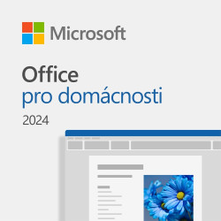Elektronicky: MICROSOFT Office 2024 pro studenty a domácnosti D-OEM OA3 DA pouze s PC HAL3000