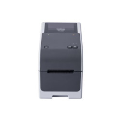 Brother TD-2310D203 - Etiketový tiskový tiskárna - Č B - přímý termální - role papíru (6,3 cm) - 203 dpi - až 152.4 mm s - USB 2.0