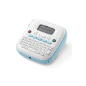 Brother P-Touch PT-N25BT - Nástroj pro tvorbu vlastních obalů na disky - Č B - přímý termální - šířka 12 mm - 180 dpi - až 12 mm s - Bluetooth LE - řezačka - vertikální potisk, zrcadlový tisk, náhled tisku, tisk 2 řádek - bílá, modrá