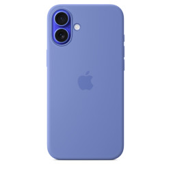 iPhone 16 Plus Silicone Case w MS - Periwinkle SK