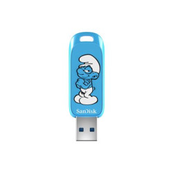 SanDisk Smurfs - Brainy Smurf Edition Jednotka USB flash - 64 GB - USB 3.2 Gen 1