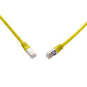 SOLARIX 10G patch kabel CAT6A SFTP LSOH 5m,žlutý