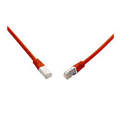 SOLARIX 10G patchkabel CAT6A SFTP LSOH 3m,červený
