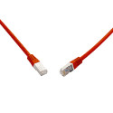 SOLARIX 10G patchkabel CAT6A SFTP LSOH 5m,červený