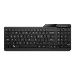 HP 475 - Klávesnice - duální režim, více zařízení, rozložení se 2 zónami, nízký profil klíčového zdvihu, 12 programovatelných tlačítek - compact - bezdrátový - 2.4 GHz, Bluetooth 5.3 - česká slovenská - hluboce černá