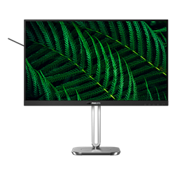 Philips 27B2G5601 LCD IPS 27" 2560 x 1440 4ms 300 nitů 1500:1 100Hz Repro Pivot USB-C Tmavě šedá / Stříbrná