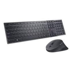 Dell Pro Premium Collaboration KM900 - Sada klávesnice a myši - spolupráce - podsvícená - bezdrátový - 2.4 GHz, Bluetooth 5.1 - QWERTY - US mezinárodní - grafit - s 3 years Advanced Exchange Service