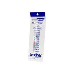 Brother id2260 - 22 x 60 mm 12 štítky štítky pro razítka - pro StampCreator PRO SC-2000, PRO SC-2000USB